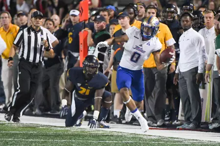 TOLEDO, OH - SEPTEMBER 16:  during the Toledo Rockets versus Tulsa Golden Hurricanes game on Saturday September 16, 2017 at Glass Bowl Stadium in Toledo, OH. (Photo by Steven King/Icon Sportswire)