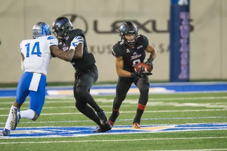 at H.A. Chapman Stadium in Tulsa, OK on 11/3/17.  BRETT ROJO/For the Tulsa World