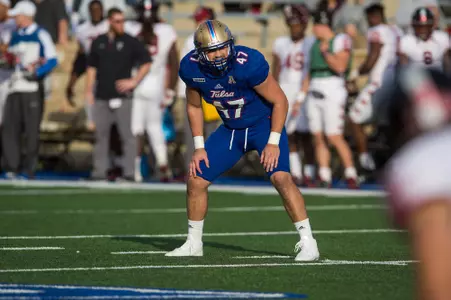 Temple vs TU -  BRETT ROJO/For the University of Tulsa