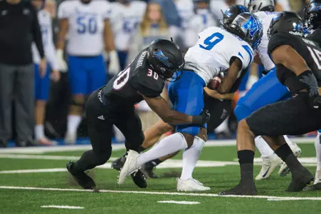 at H.A. Chapman Stadium in Tulsa, OK on 11/3/17. BRETT ROJO/For the Tulsa World