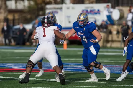 Temple vs TU - BRETT ROJO/For the University of Tulsa