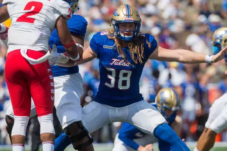 New Mexico vs TU - BRETT ROJO/For the University of Tulsa