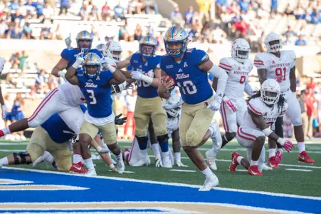 Houston vs TU -  BRETT ROJO/For the University of Tulsa