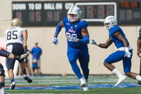 at H.A. Chapman Stadium in Tulsa, OK on 9/30/17.  BRETT ROJO/For the Tulsa World