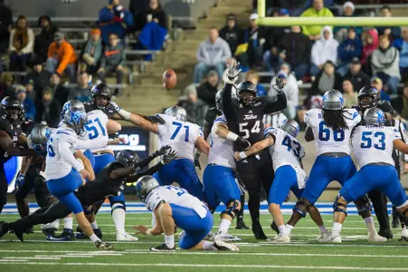 at H.A. Chapman Stadium in Tulsa, OK on 11/3/17. BRETT ROJO/For the Tulsa World