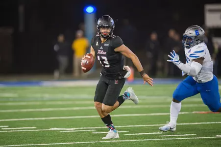 at H.A. Chapman Stadium in Tulsa, OK on 11/3/17. BRETT ROJO/For the Tulsa World