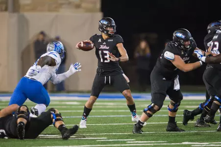 at H.A. Chapman Stadium in Tulsa, OK on 11/3/17. BRETT ROJO/For the Tulsa World