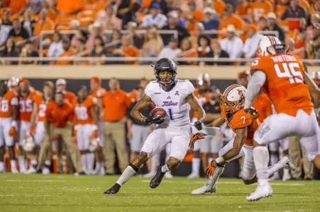 Thursday, August 31, 2017  Tulsa, OK
Univ. of Tulsa - Oklahoma State Univ. football
Photos by Erik Campos