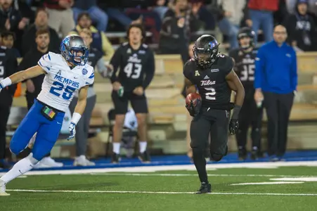 at H.A. Chapman Stadium in Tulsa, OK on 11/3/17.  BRETT ROJO/For the Tulsa World