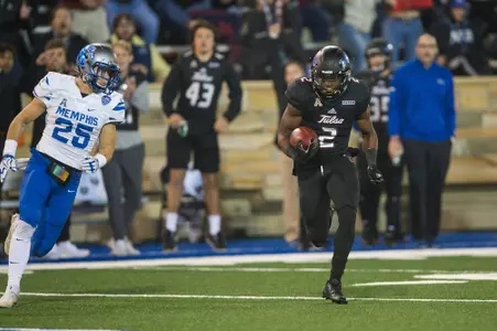 at H.A. Chapman Stadium in Tulsa, OK on 11/3/17.  BRETT ROJO/For the Tulsa World