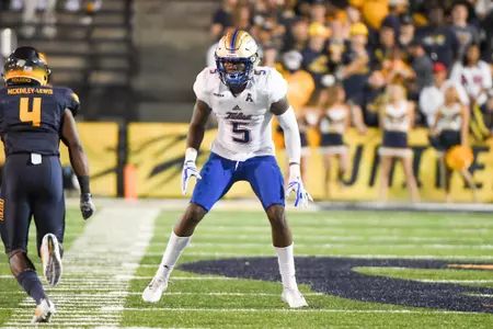 TOLEDO, OH - SEPTEMBER 16: during the Toledo Rockets versus Tulsa Golden Hurricanes game on Saturday September 16, 2017 at Glass Bowl Stadium in Toledo, OH. (Photo by Steven King/Icon Sportswire)