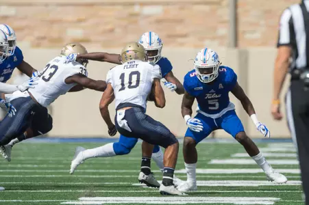 at H.A. Chapman Stadium in Tulsa, OK on 9/30/17. BRETT ROJO/For the Tulsa World