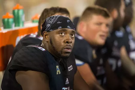 at H.A. Chapman Stadium in Tulsa, OK on 11/3/17. BRETT ROJO/For the Tulsa World