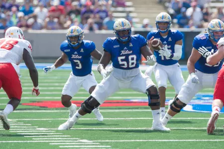 New Mexico vs TU - BRETT ROJO/For the University of Tulsa