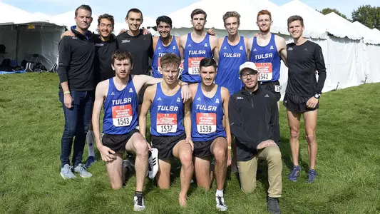 University of Tulsa cross country team competes in the 2019 Nuttycombe Wisconsin Invitational cross country tournament at the University of Wisconsin's Thomas Zimmer Championship Course
