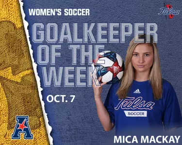 Mica MacKay - Goalkeeper of the Week graphic