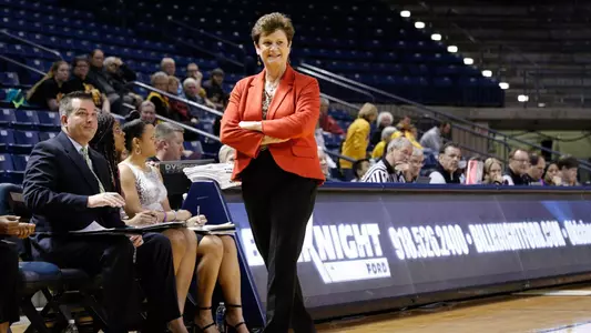 Head Coach Matilda Mossman coaching