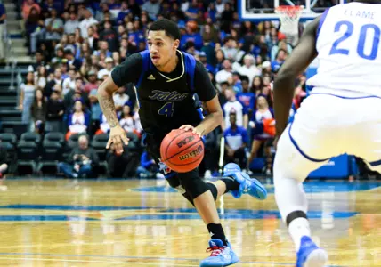 Isaiah Hill playing basketball