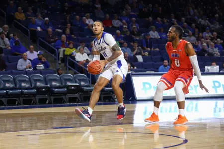 Darien Jackson playing basketball