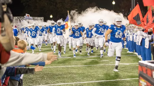 Tulsa team entrance