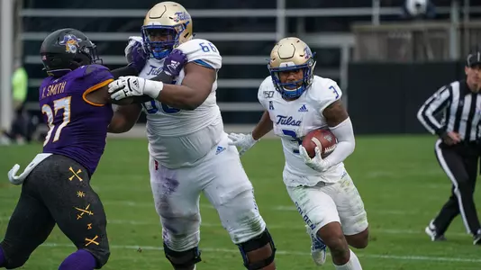 Shamari Brooks gained some of his 202 yards