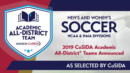 2019 CoSIDA Academic graphic