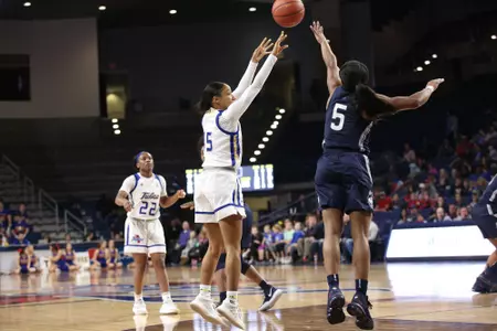 KK Rodriguez playing basketball