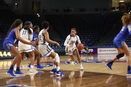KK Rodriguez playing basketball