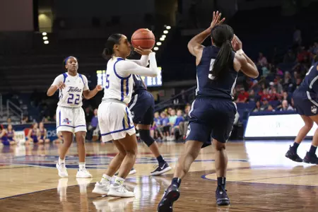 KK Rodriguez playing basketball