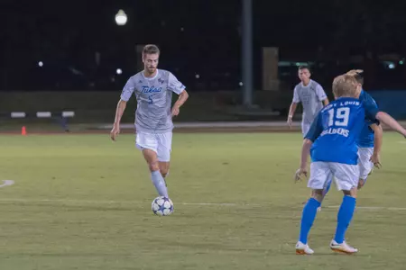 Ryan Alpers playing soccer