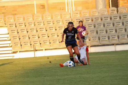 Gabriella Borboa playing soccer