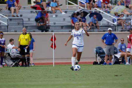 Gabriella Borboa playing soccer