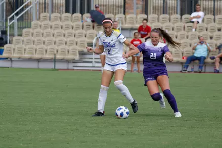 Averee Dubach playing soccer