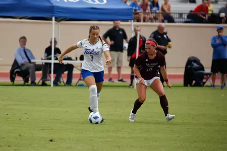 Alijah Oliver playing soccer