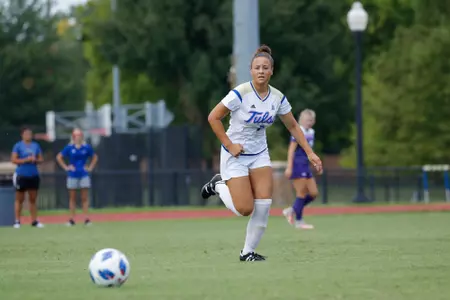 Alijah Oliver playing soccer