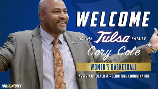 Cory Cole welcome to the staff graphic
