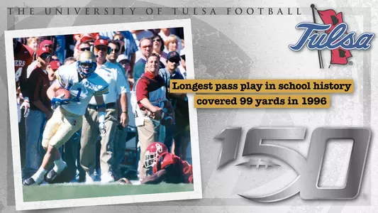 Longest pass play in school history