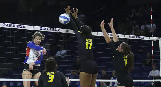 Maggie Hembree kill vs. Wichita State