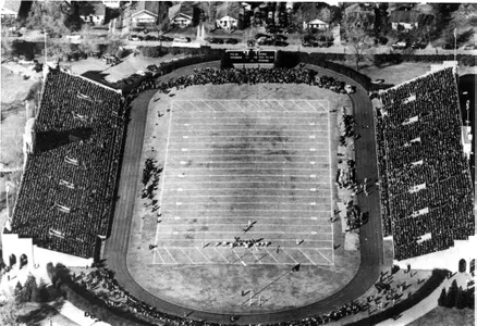 First game of H.A. Chapman Stadium in 1930 as Skelly Field