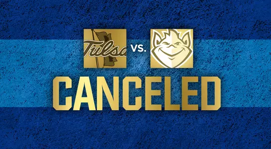 Tulsa vs. SMU Canceled graphic