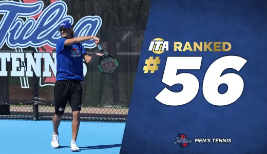 Kody Pearson ranked No. 56 in ITA Singles 2.18.20