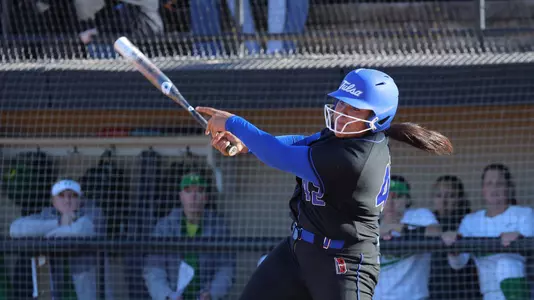 Kari Briggs goes deep for Tulsa's 2 runs