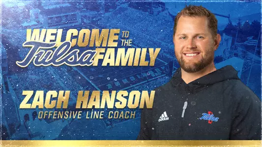 Zach Hanson named Tulsa's offensive line coach
