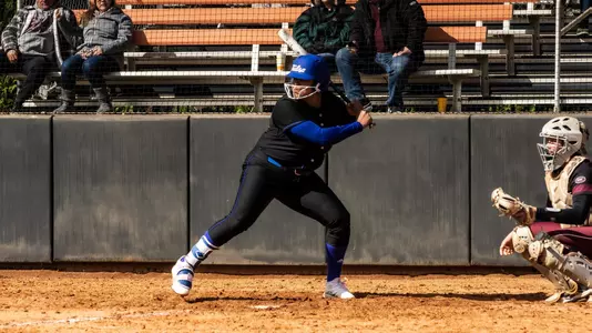 Kari Briggs at the plate
