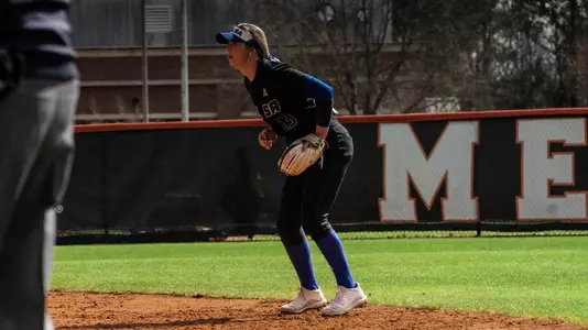 Kylie Norwood at shortstop