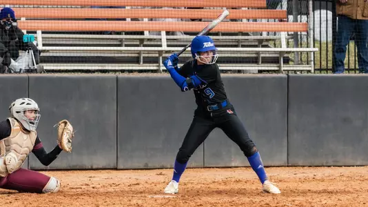 Haley Morgan at the plate