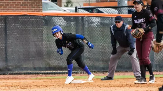 Abby Jones on third base