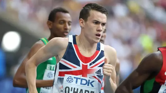 Chris O'Hare running for Britain