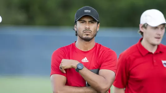 Jose Robles coaching at FAU