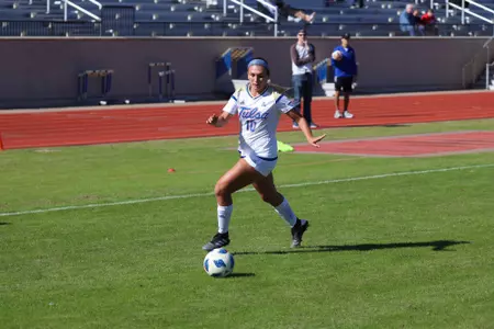 Gabriella Borboa playing soccer